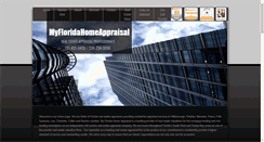 Desktop Screenshot of myfloridahomeappraisal.com